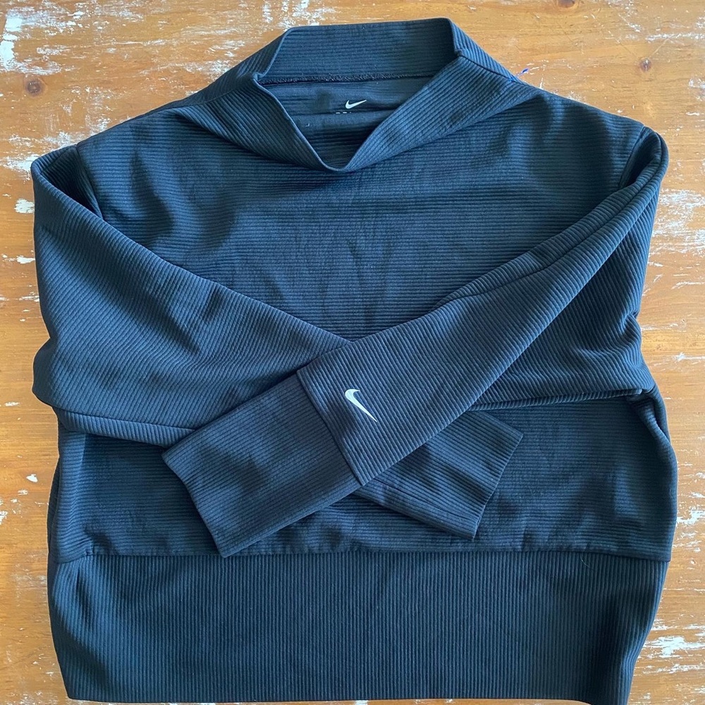 Nike Ribbed Mock Neck Long Sleeve